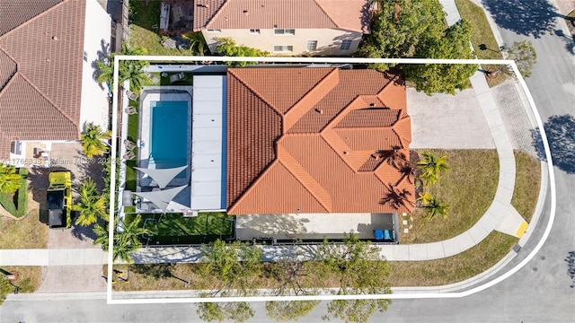 drone / aerial view