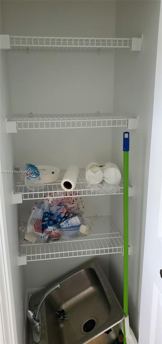 view of closet