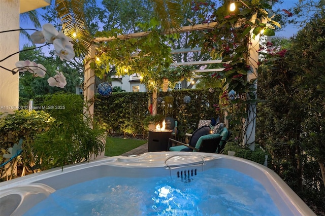 306 NE 8th Ave Unit 306, Fort Lauderdale, FL 33301 - view of pool