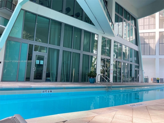 view of pool