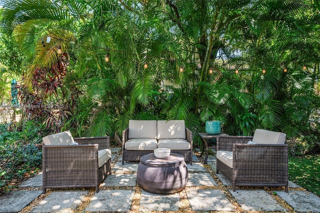 view of patio / terrace with outdoor lounge area