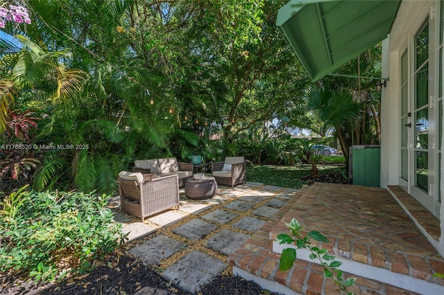 view of patio / terrace with outdoor lounge area