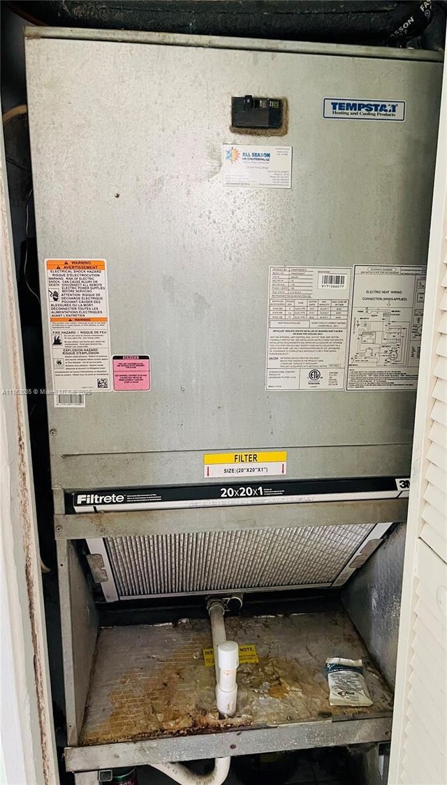 details with heating unit