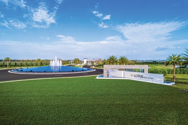 17182 Windy Pointe Ln, Boca Raton, FL 33496 - view of home's community featuring a yard