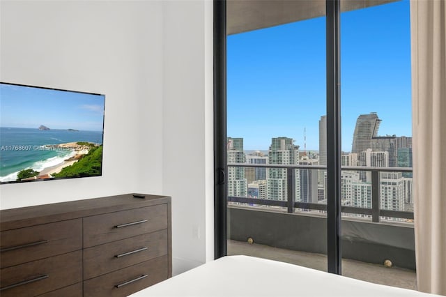 601 NE 1st Ave Unit 4814, Miami, FL 33132 - bedroom with multiple windows