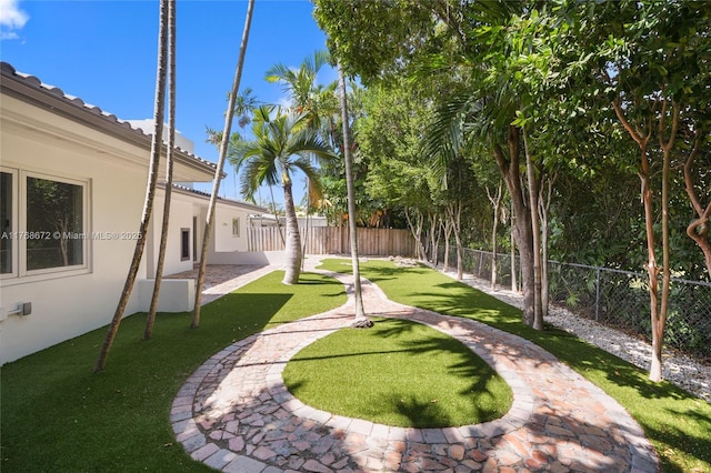 1221 NE 87th St, Miami, FL 33138 - view of yard with a fenced backyard