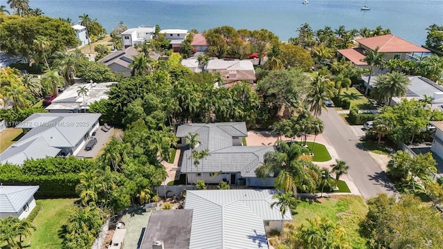 1221 NE 87th St, Miami, FL 33138 - bird's eye view with a residential view and a water view