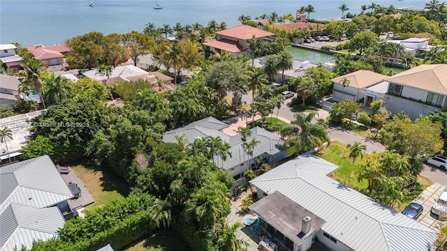 1221 NE 87th St, Miami, FL 33138 - bird's eye view with a residential view and a water view