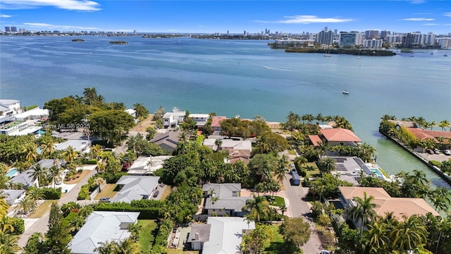 1221 NE 87th St, Miami, FL 33138 - birds eye view of property featuring a residential view, a view of city, and a water view