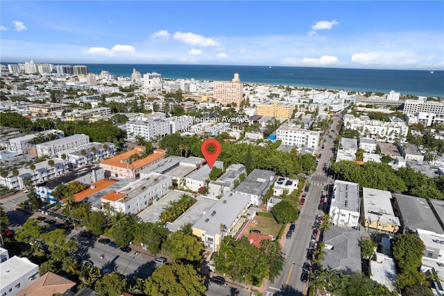 740 Meridian Ave Unit 11, Miami Beach, FL 33139 - aerial view of property's location featuring nearby urban area and a large body of water