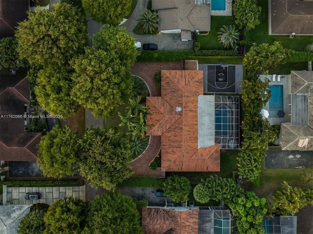 13453 SW 58th Ave, Pinecrest, FL 33156 - bird's eye view