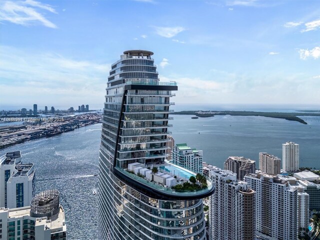 300 Biscayne Blvd Way Unit 3707, Miami, FL 33131 - water view featuring a view of city