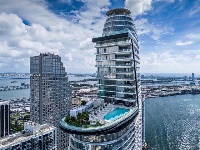 300 Biscayne Blvd Way Unit 3707, Miami, FL 33131 - view of water feature with a city view