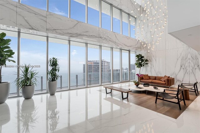 300 Biscayne Blvd Way Unit 3707, Miami, FL 33131 - community lobby featuring a view of city