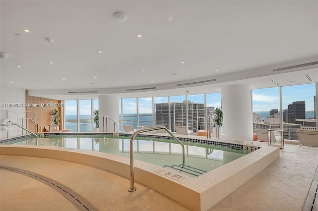 300 Biscayne Blvd Way Unit 3707, Miami, FL 33131 - view of swimming pool featuring a view of city