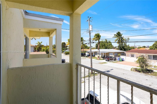 3524 NW 4th Ter, Miami, FL 33125 - balcony featuring a residential view