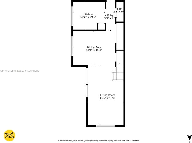 3524 NW 4th Ter, Miami, FL 33125 - floor plan