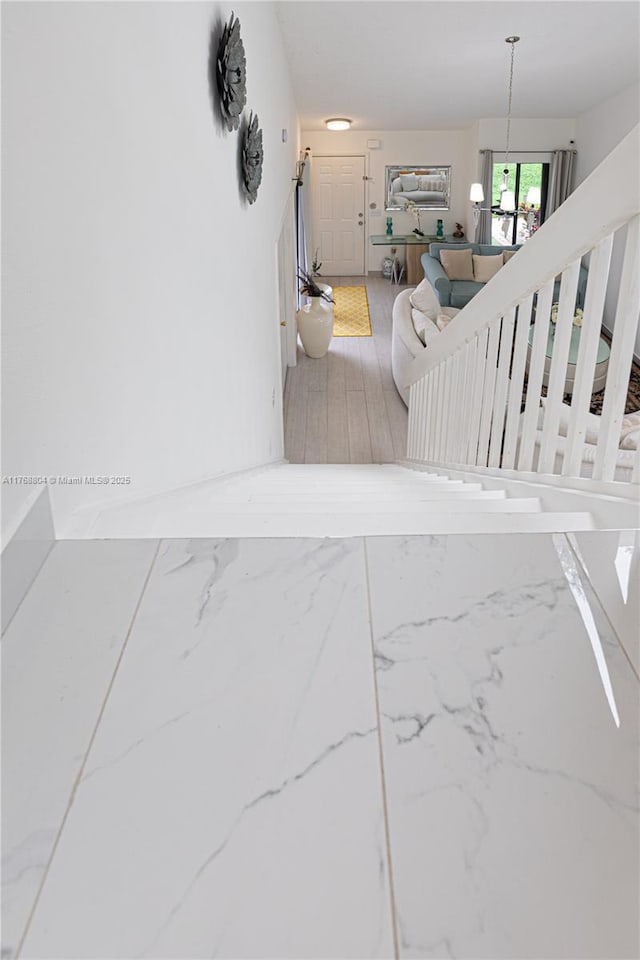 4016 Palm Bay Cir Unit C, West Palm Beach, FL 33406 - staircase featuring wood finished floors