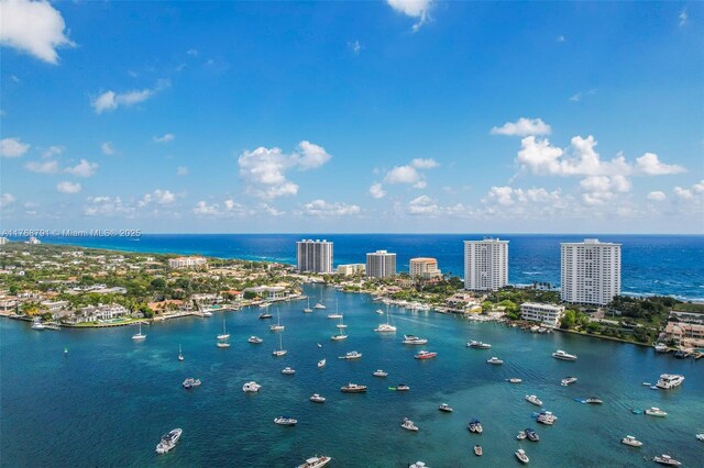 550 SE 5th Ave Unit 606S, Boca Raton, FL 33432 - water view with nearby urban area