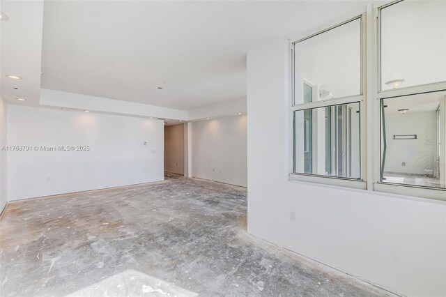 550 SE 5th Ave Unit 606S, Boca Raton, FL 33432 - empty room with unfinished concrete flooring