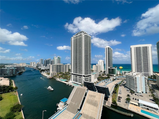 2600 E Hallandale Beach Blvd Unit T2202, Hallandale Beach, FL 33009 - view of city featuring a water view