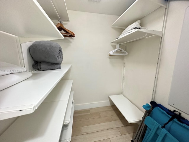 2600 E Hallandale Beach Blvd Unit T2202, Hallandale Beach, FL 33009 - spacious closet featuring light wood-style flooring