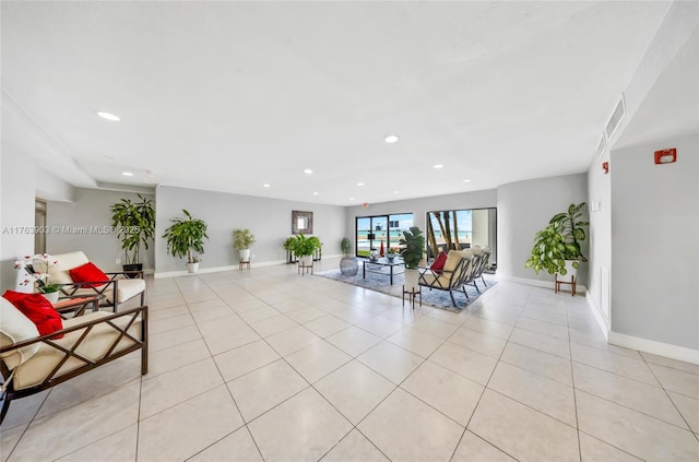 lobby featuring visible vents