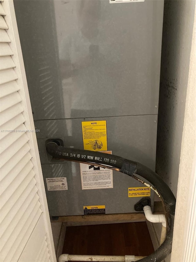 5450 NW 107th Ave Unit 705, Doral, FL 33178 - utilities with heating unit