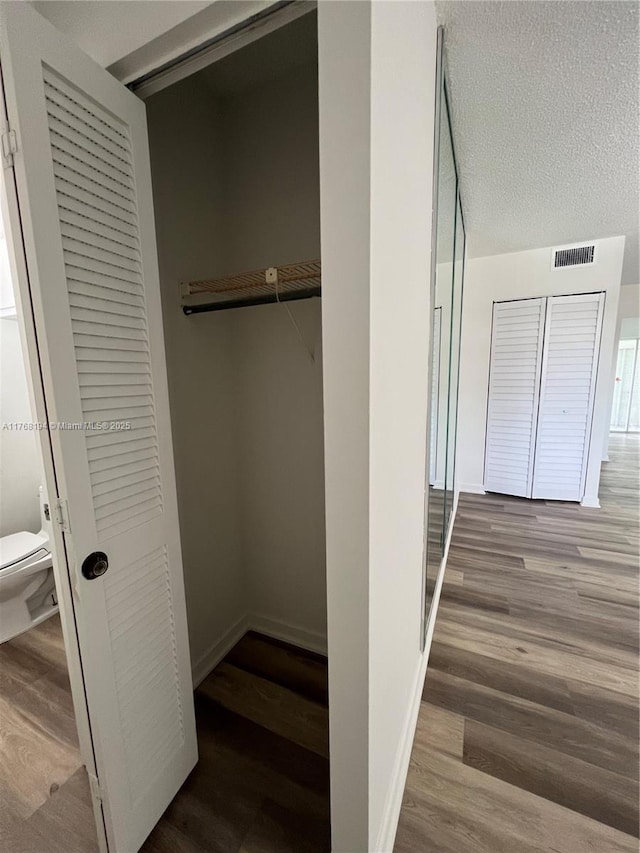 closet with visible vents