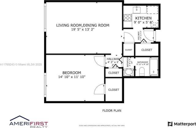 2899 Collins Ave Unit 1638, Miami Beach, FL 33140 - room layout