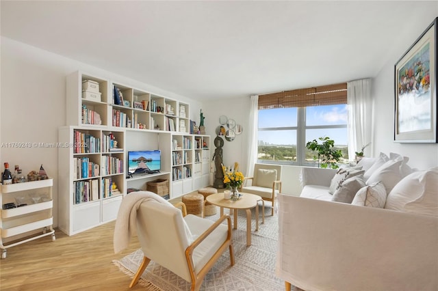 2899 Collins Ave Unit 1638, Miami Beach, FL 33140 - living area with light wood-type flooring