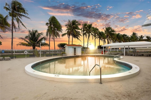 2899 Collins Ave Unit 1638, Miami Beach, FL 33140 - community pool featuring a patio area