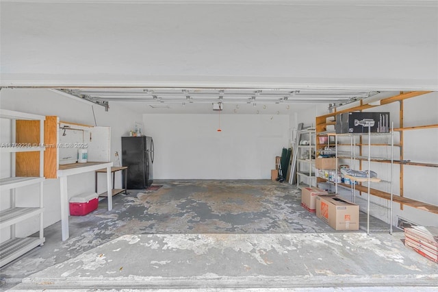 2525 SW 86th Ave, Davie, FL 33324 - garage with freestanding refrigerator