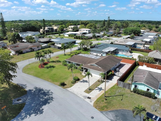 2525 SW 86th Ave, Davie, FL 33324 - bird's eye view with a residential view