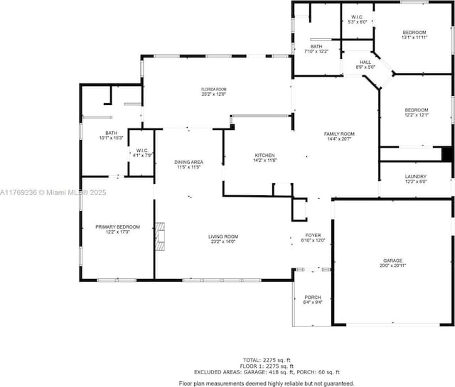 2525 SW 86th Ave, Davie, FL 33324 - floor plan