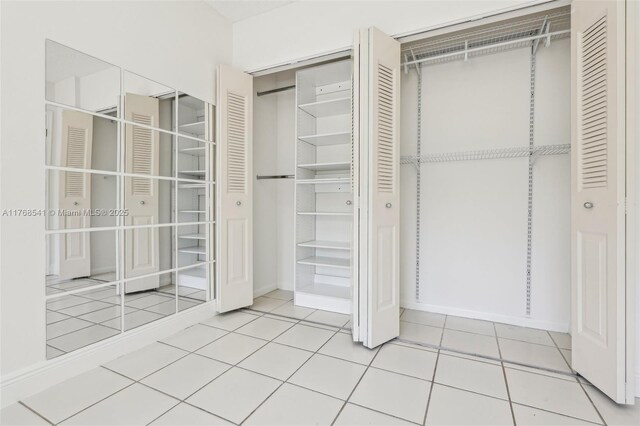 view of closet