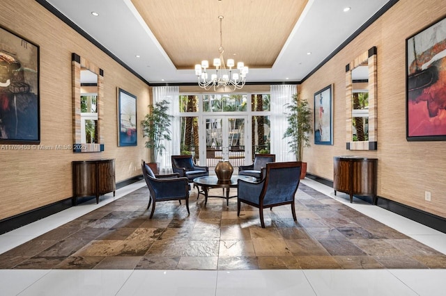 view of community lobby