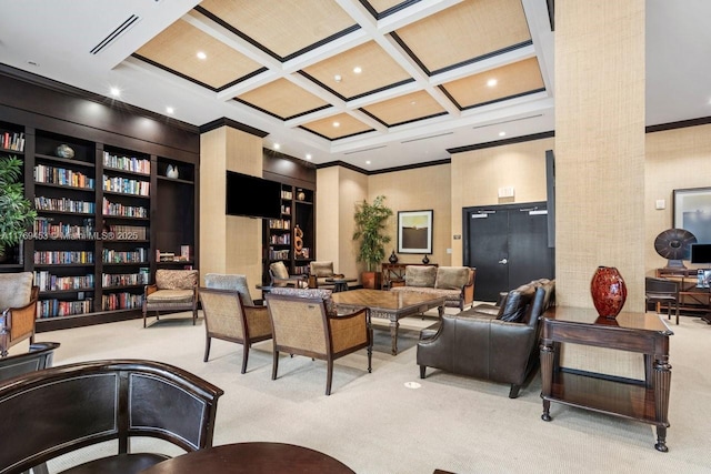 common area featuring visible vents