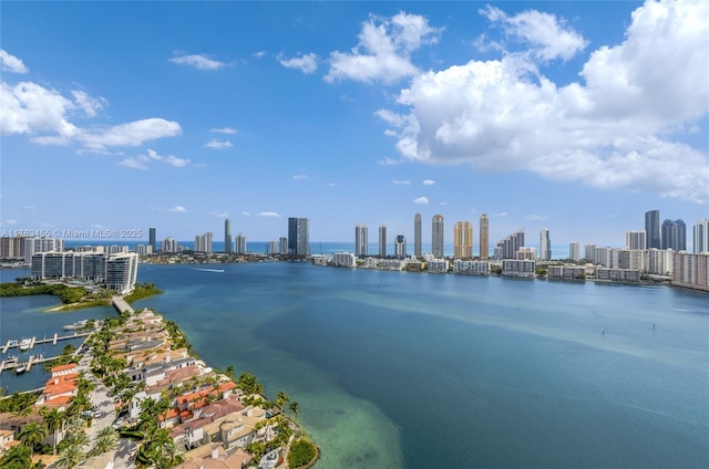 4000 Island Blvd Unit Ph6, Aventura, FL 33160 - property view of water with a view of city