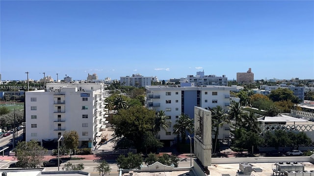 exterior space featuring a city view