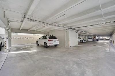 view of parking deck