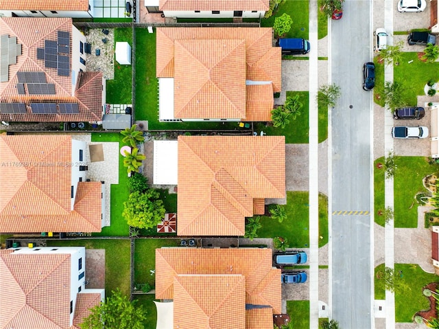 drone / aerial view