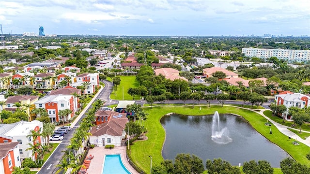 3340 Palomino Dr Unit 221-2, Davie, FL 33024 - view of urban area featuring a large body of water and a pool area