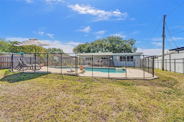 3407 N Longfellow Cir, Hollywood, FL 33021 - view of swimming pool featuring a patio area
