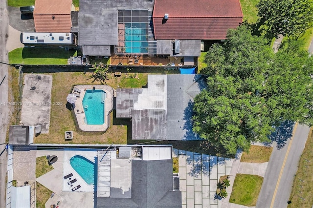 3407 N Longfellow Cir, Hollywood, FL 33021 - drone / aerial view of a pool