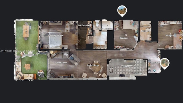 9137 Limetree Ln Unit 166, Pembroke Pines, FL 33024 - property floor plan