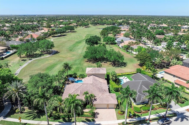 2541 Golf View Dr, Weston, FL 33327 - aerial perspective of suburban area featuring a golf club