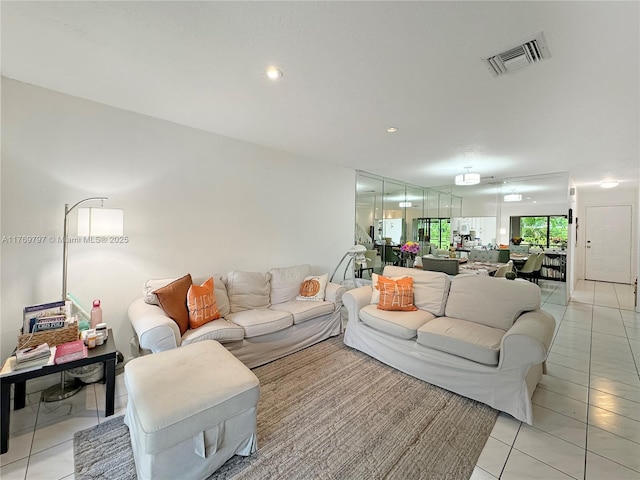 4306 N Carambola Cir N, Coconut Creek, FL 33066 - living area featuring light tile patterned flooring