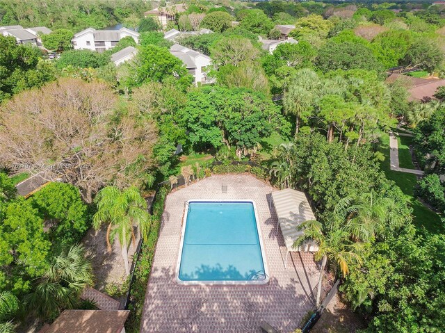 4306 N Carambola Cir N, Coconut Creek, FL 33066 - bird's eye view of a pool