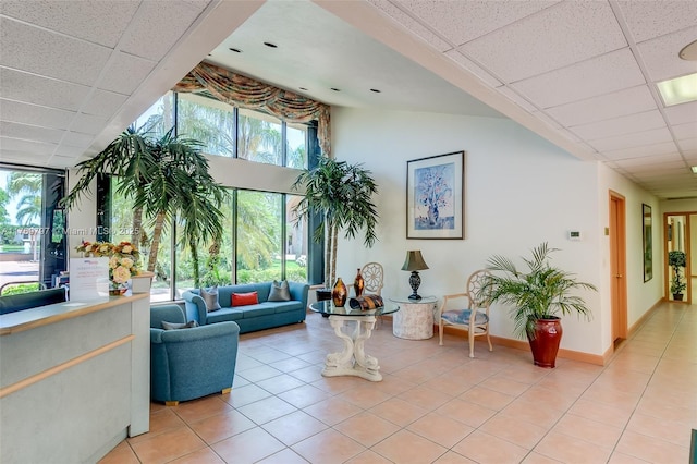 4306 N Carambola Cir N, Coconut Creek, FL 33066 - community lobby featuring a drop ceiling